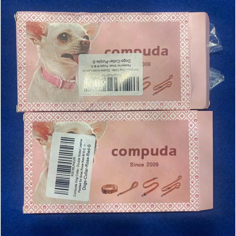 NEW Dog Collars (Pink or Purple) Sz SMALL